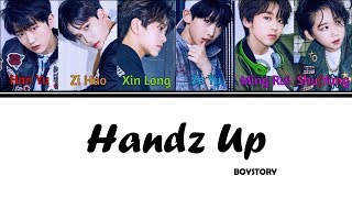 BOY STORY - Handz Up [Lirik Kode Warna - Chi / HYPY / Eng]