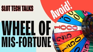Wheel of... Misfortune??  An inside look at Wheel of Fortune Slot Machine