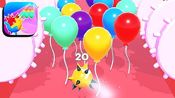 Balloon Pop Rush ​- All Levels Gameplay Android,ios (Levels 8-10)