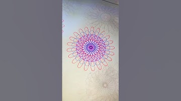Nazar Na Lage | Spirograph Drawing Make Art | #shorts #Atik_Mia_official