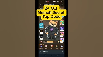 Memefi Secret Code 24 Oct | Memefi daily combo Reward Today| Memefi Daily Coin Code Today Oct 24
