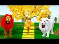 सोने का जादुई पेड़ और जादुई शेर और सिम्बा शेर का लालच |Golden Tree and Golden Lion