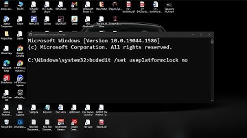 DISABLE HPET | High Precision Event Timer | CMD | Windows 10 |