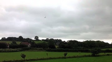 Depron BB J3 Cub first outing