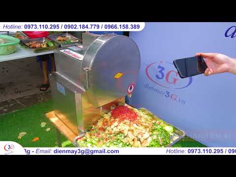 Video Đánh Giá Máy Thái Hành Lá, Mùi Tây, Xà Lách, Ớt... - youtube