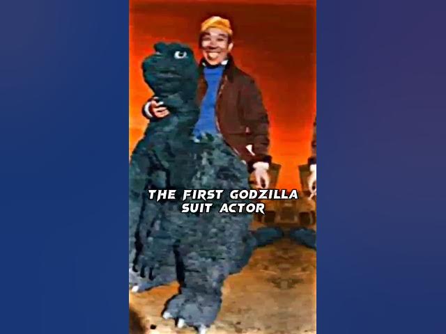 Haruo Nackajima AKA Showa Godzilla #shorts #youtubeshorts #godzilla