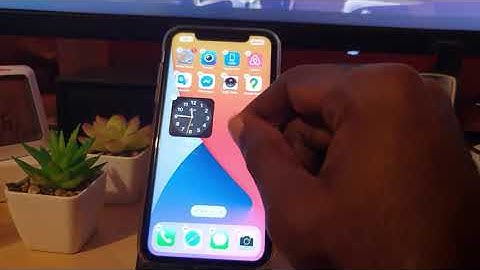 How to Add Clock Widget in iOS 14
