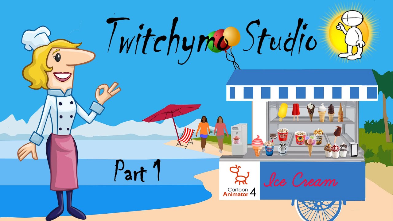 Cartoon Animator 4 Tutorial | Character Rigging using Inkscape Krita | Chef 3 Part 1