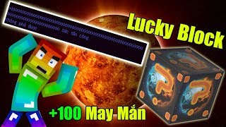 Thử Thách 24h Kiếm Đồ Vip Nhất Trong Lucky Block Sao Hỏa ** Noob Thành Pro