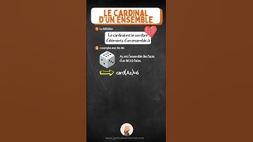 Comment calculer le cardinal d