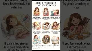 9 Periods Problems &amp; it's Solution #periodtips