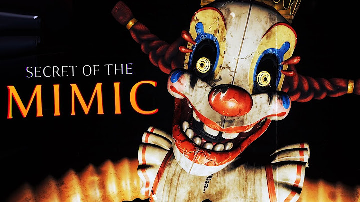 FNAF SECRET OF THE MIMIC IS HERE... THE BEST FNAF GAME