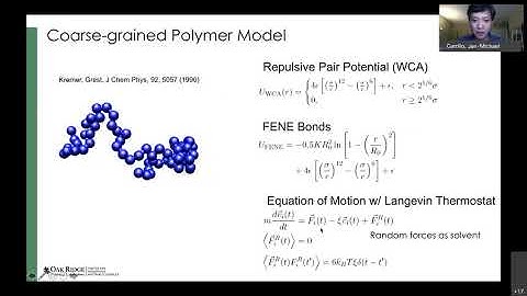 Molecular Dynamics Simulation of Polymers with Jan Michael Carrillo (2020)