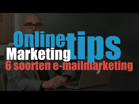 Video: Wat zijn de 4 soorten marketing-e-mails?