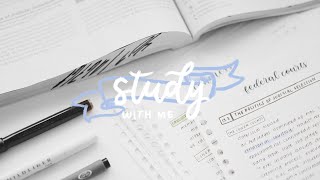 study with me! 📘 ap government & politics