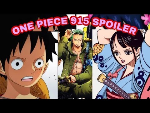 One Piece Chapter 915 Spoilers Boluo Town Showdown Of Haoushoku Haki Luffy S Conqueror Haki Youtube