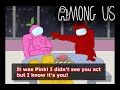 Red Vs Pink the Imposter | (Among Us Comic Dub)