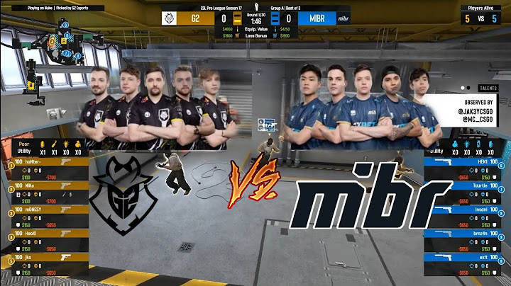 MIBR vs G2 - Map 2 Nuke - ESL Pro League Season highlights