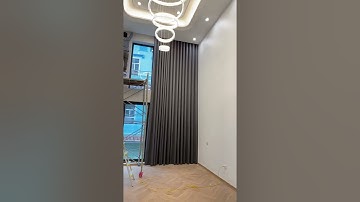 Cách đo và lắp rèm thông tầng