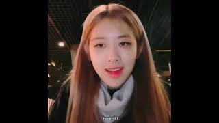 Falling All In You Cover By Rosé Blackpink Lyrics
