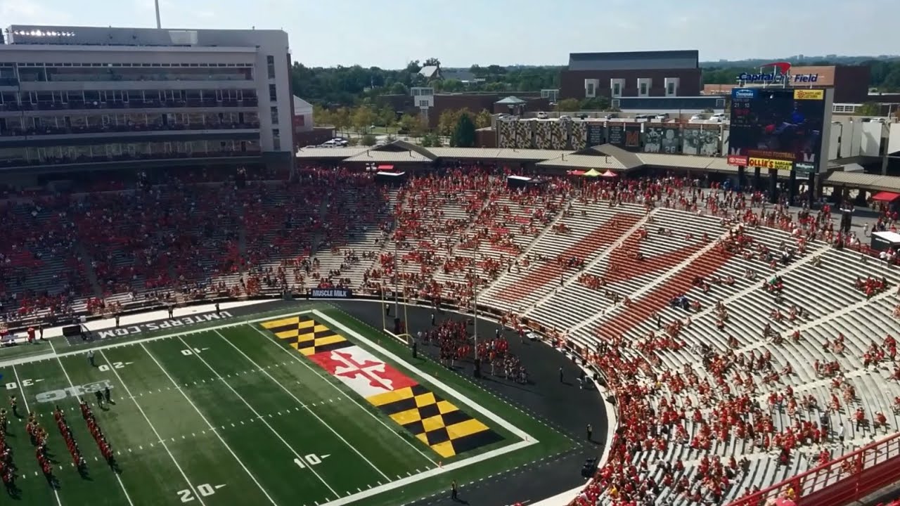 Game Day Tour Of Byrd Stadium Maryland Terrapins Ncaa Big Ten Football In College Park Md