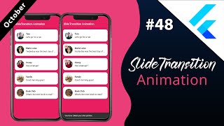 Flutter Tutorial - SlideTransition Animation