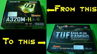 Asus TUF B450 Plus-Gaming Unboxing and 1st Look