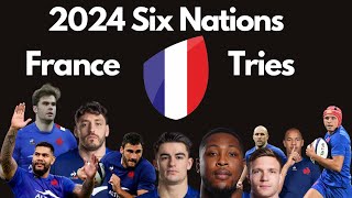 2024 SIX NATIONS FRANCE TRIES