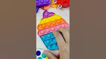 DIY fidget pop it | oddly satisfying video | it