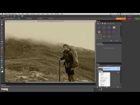 How To Add Sepia Effect in PaintShop Pro