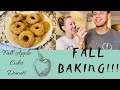 *NEW*FALL BAKING! APPLE CIDER DONUTS! BAKE WITH ME!