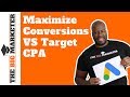 Maximize Conversions vs Target CPA (Google Ads Bidding Strategy)