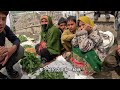 阿富汗女性為母則剛，帶著孩子挖野菜賣錢，拼盡全力地活下去【NO:377】