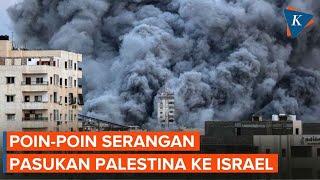 5 Taktik Serangan Pasukan Palestina untuk 'Kepung' Israel