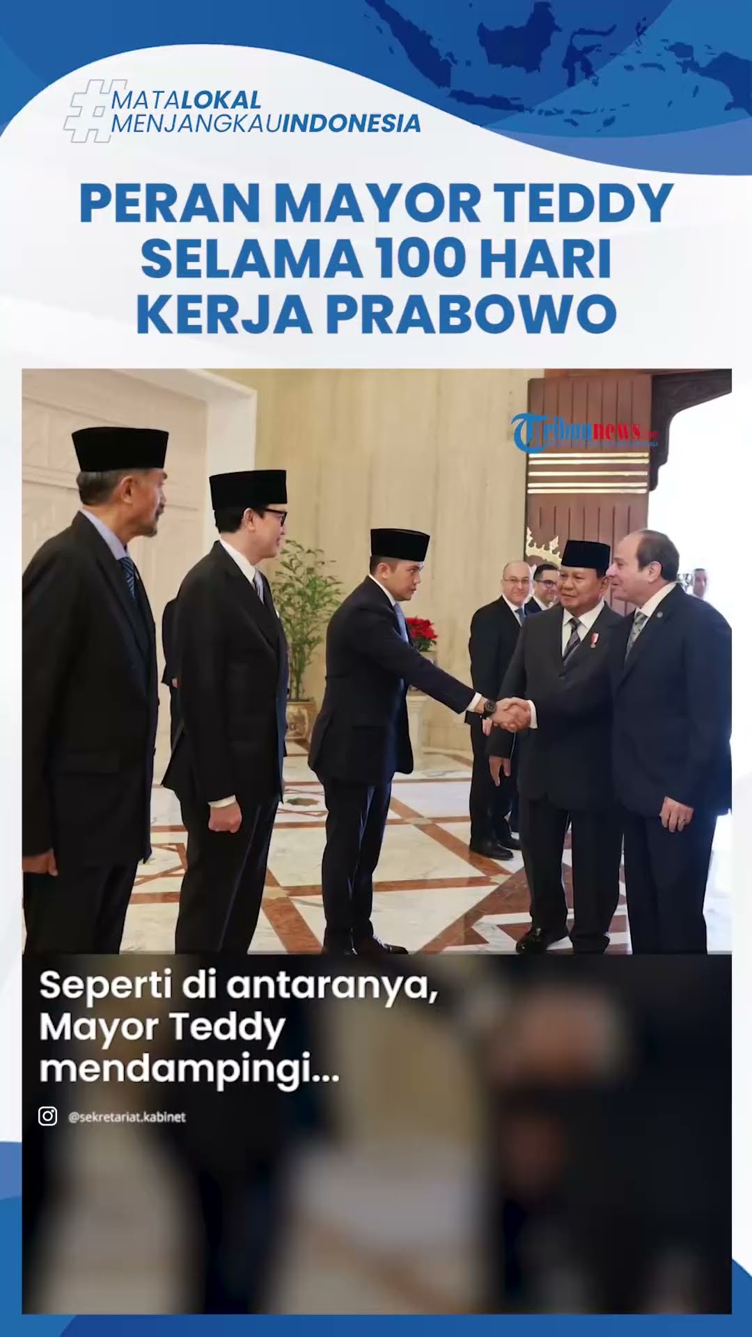 Peran Mayor Teddy di 100 Hari Pemerintahan Prabowo, Damping RI 1 Kemana pun hingga Tegur Menteri