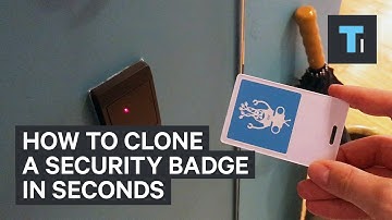 How to clone a security badge in seconds