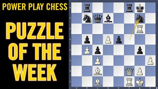 Chess puzzle of the week - White to play | Nunn vs Short | Brussels 1986