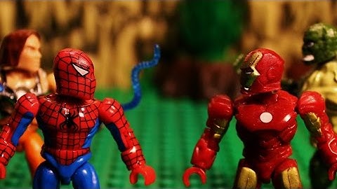 "Mega Bloks" Spiderman vs Iron Man 7 (TRAILER)