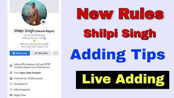 Shilpi Singh Live Adding And New Rules By SD Family | Aakash Rajput | Rajput Vine | Facebook |