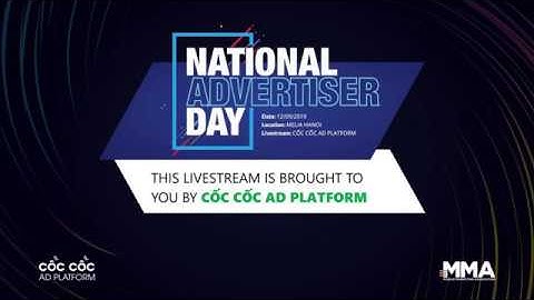 Livestream: Sự kiện National Advertiser Day 2019
