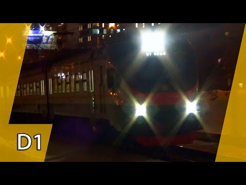 Электропоезд ЭП2Д-0128 сообщением