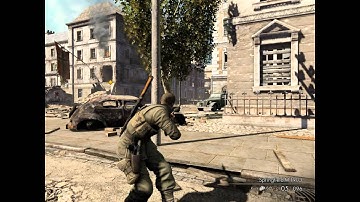 Sniper Elite V2 Demo Gameplay Part1 HD