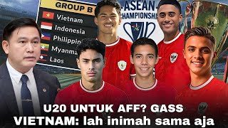 Vietnam: Bahkan Jika Pakai Tim Muda, Kita Belum Tentu Menang: Rencana Indo Turunkan U20 di AFF 2024