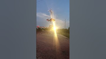 Front locomotives of BNSF intermodal