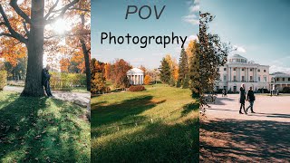 Фото в осеннем парке 🍁 No voice. POV. Canon 600d + 18-55 kit