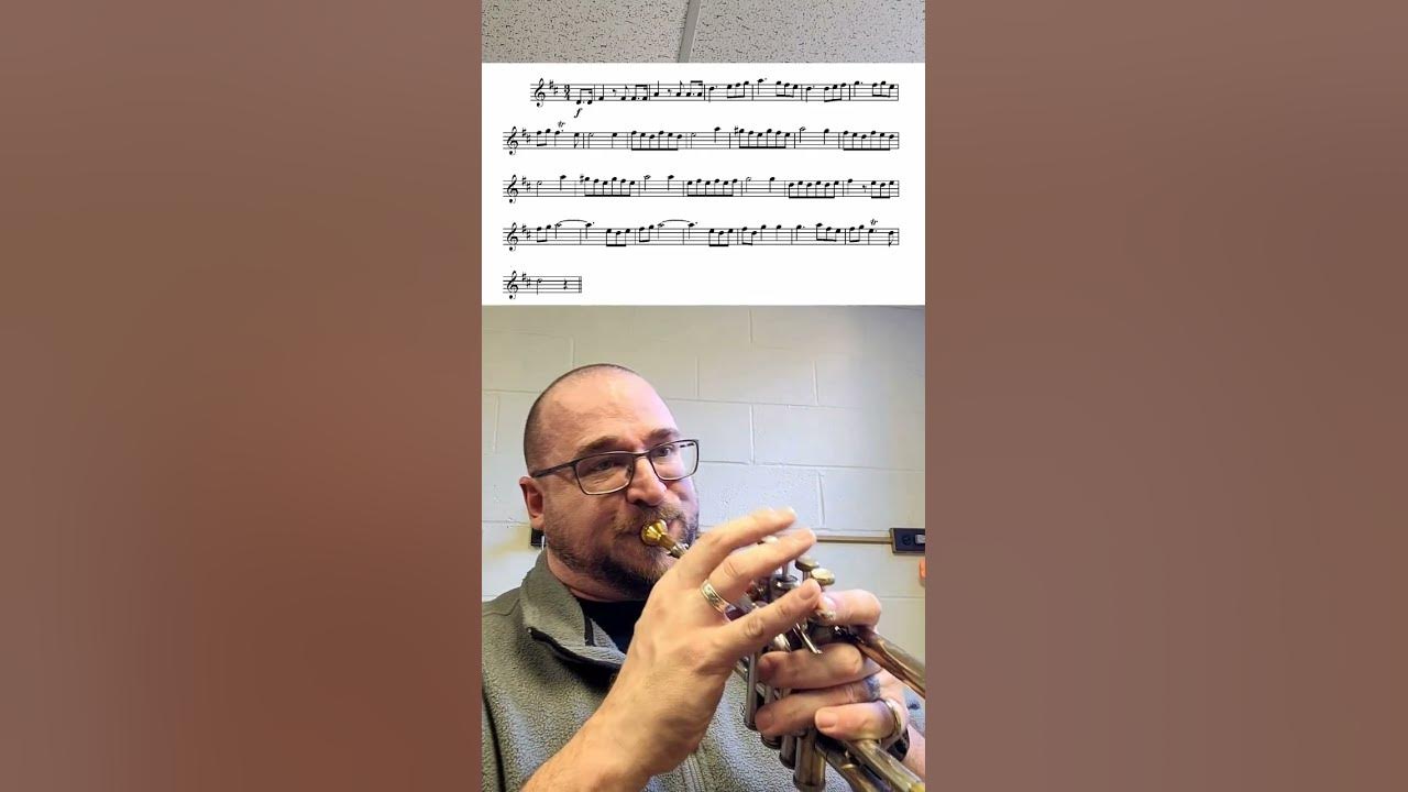The Trumpet Shall Sound by Handel from the Messiah #trumpet #intheshed #thetrumpetshallsound #music