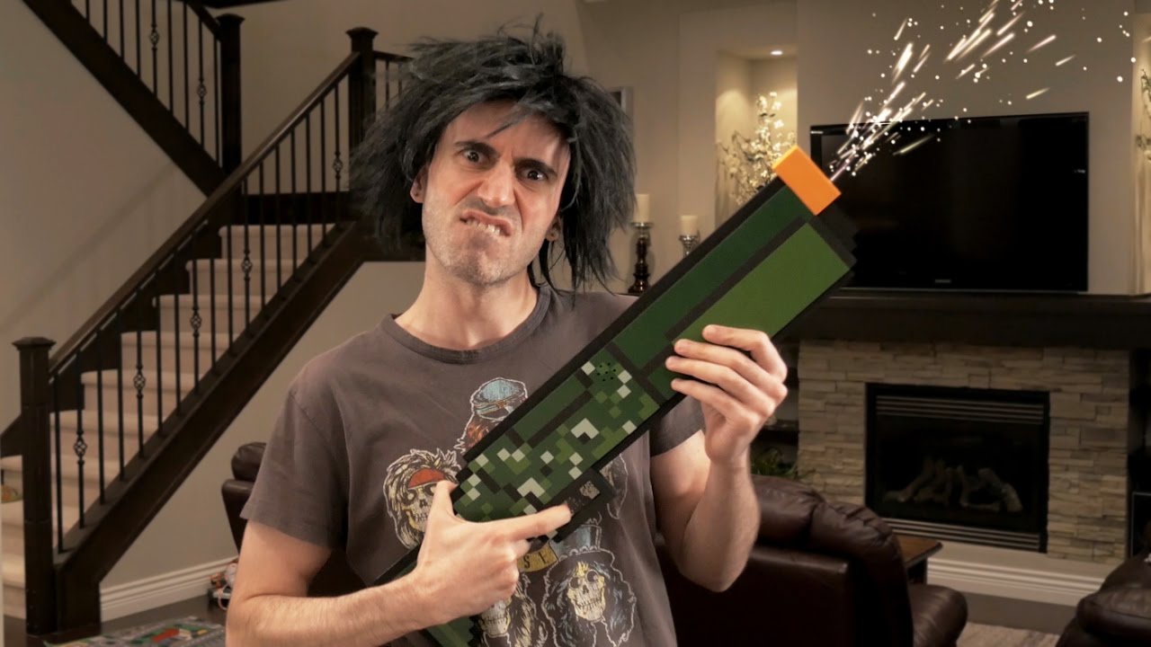 minecraft nerf gun videos