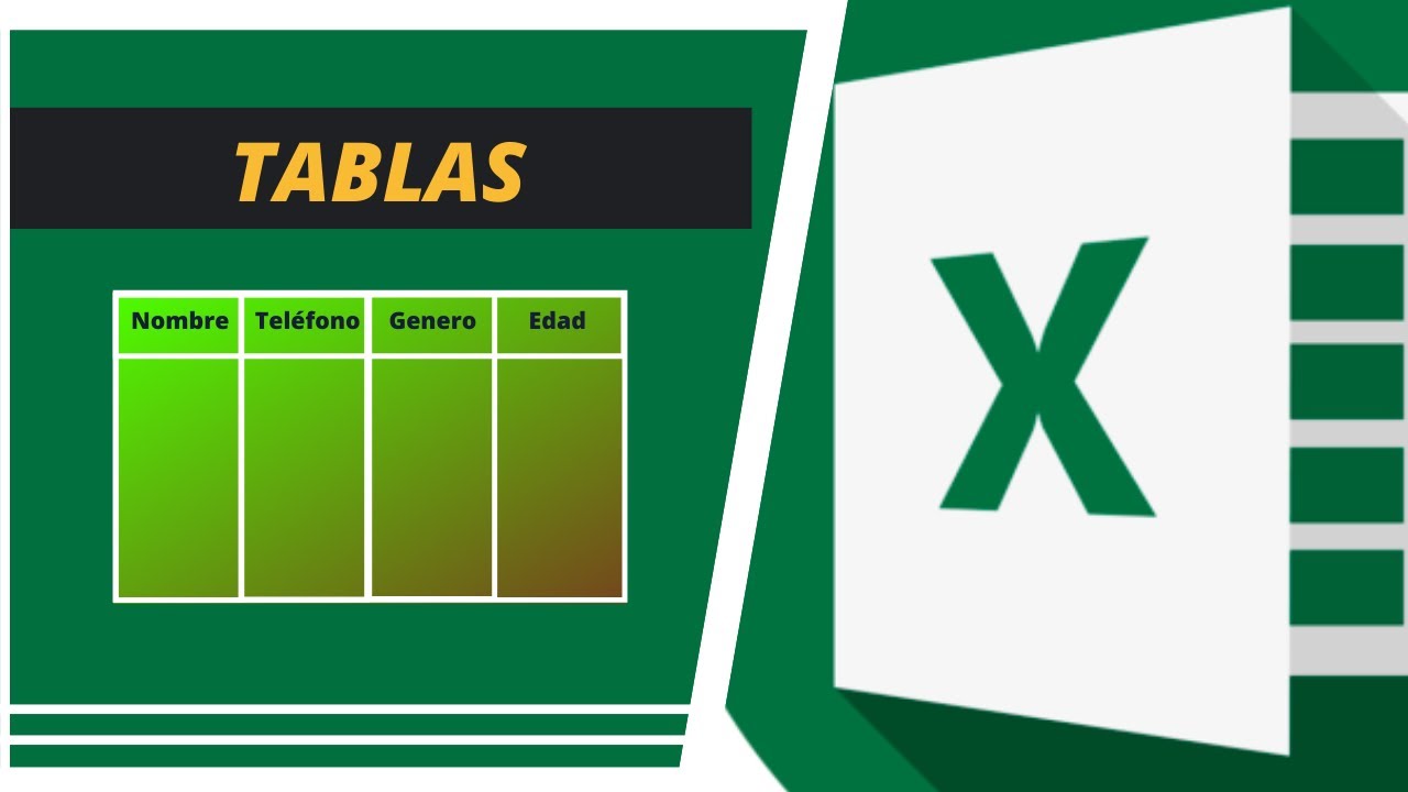 Tablas Excel Bonitas