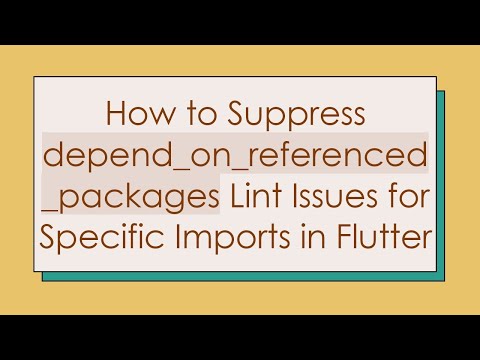 How to Suppress