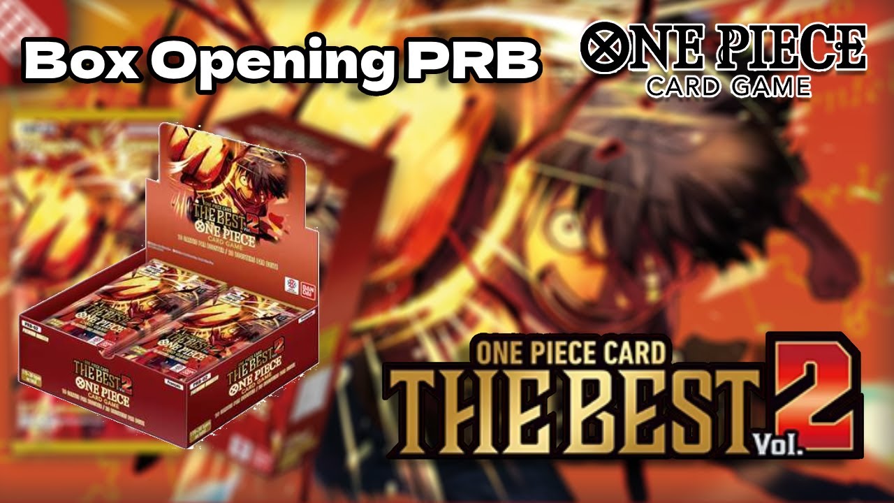 Открытие коробки PRB02 - No God Pack :'( - One Piece TCG ITA